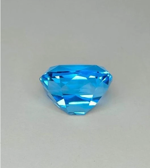 16.01ct Natural Swiss Topaz Modified Cushion Cut  Loose Gemstone — view 2